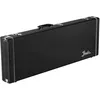 Image de Fender Classic Series Étui Rigide Guitare Stratocaster Telecaster Noir | Étui rigide pour guitare en bois 3 plis, intérieur en peluche, compatible Stratocaster et Telecaster
