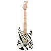 Image de EVH Striped Series Circles White and Black - Guitare Électrique
