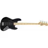 Image de Standard Jazz Bass MN Black Pickguard Black