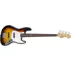 Image de Standard Jazz Bass LRL White Pickguard 3-Color Sunburst