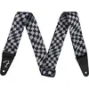 Image de Fender Sangle Wavy Checkerboard Gray