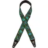 Image de Fender Mosaic Jacquard Strap Green sangle guitare