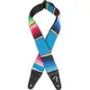 Image de Fender Serape Strap Blue Multi sangle guitare