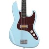 Image de Fender Gold Foil Jazz Bass Sonic Blue EB Limited Edition basse électrique avec housse deluxe