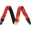 Image de Fender® »TIE DYE ACID WASH STRAP« Sangle pour guitare en nylon - 5cm - Couleur: Rouge