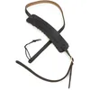 Image de Fender® »JOE STRUMMER VINTAGE STRAP« Sangle pour guitare Joe Strummer Signature - Cuir - Largeur 6.35cm - Couleur: Noir/Léopard