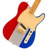 Image de Fender Buck Owens MN Red, Silver and Blue Sparkle - Guitare Électrique