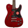 Image de Fender Jim Adkins JA-90 Telecaster Thinline Laurier Rouge cramoisi Transparent