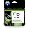 Image de HP 711 Magenta, Lot de 3 Cartouches Encre Originales