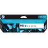 Image de HP 971 Original Cartouche d Encre Cyan capacité Standard 2.500 Pages Pack de 1