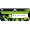 Image de HP 971XL Jaune, Grande Capacité, Cartouche Encre Originale | Compatible avec HP Officejet Pro, X451, X551, X476, X576 MFP, rendement 6600 pages (CN628AE)