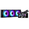 Image de Phanteks Glacier One 360M25-LCD AIO Refroidisseur de processeur liquide, écran IPS LCD HD de 6", ventilateurs M25 Gen2 D-RGB de 120 mm, plaque froide en cuivre haute performance, compatible Intel et