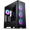 Image de Phanteks PH-Ec400ga_dbk01 Computer Case Midi Tower Nero (phanteks Eclipse G400a Case Tempered Glass Drgb Satin Black)
