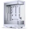 Image de Phanteks Evolv X2, châssis de Jeu mi-Tour, système de Refroidissement Vertical, châssis en Verre trempé Transparent, Panneau intérieur en Aluminium brossé avec éclairage D-RVB intégré, Blanc argenté