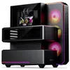 Image de Phanteks EX5 MAX, boîtier ATX multicaméra, AIO 360 LCD inclus, LED ARGB