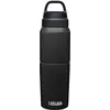 Image de CamelBak Bouteille Multibev SST Vacuum 500 ML avec Tasse 350 ML Hydration Unisex-Adult, Noir/Noir