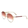 Image de Longchamp LO133S 770 Rose Gold Sunglasses Woman Metallo, Aviator, 59