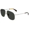 Image de Lanvin LNV110S 045 Silver/Green Sunglasses Man Metallo, Aviator, 60