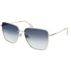 Image de Victoria Beckham VB218S 45994 720 gold blue sole Men's Magnesium, Standard, 61