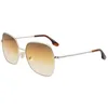 Image de Victoria Beckham VB223S 46758 708 gold brown orange sole Men's Magnesium, Standard, 56