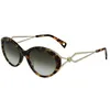 Image de Lanvin LNV618S 213 Vintage Havana Sunglasses Woman Acetato, Cat Eye, 57