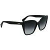 Image de Lanvin LNV617S Lunettes de soleil unisexes, 001 noir, 59, Noir 001, 59