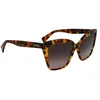 Image de Lanvin en Bleu Lunettes de soleil unisexes, 219 Tortoiseshell, 59