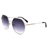 Image de LONGCHAMP LO154S, Lunettes de soleil Femme, GOLD / BLUE, 60