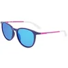 Image de Dragon Dr Billie Ll Ion, Lunettes de soleil Mixte, Bright Eggplant/Ll Blue Ion, 53