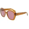 Image de Lanvin LNV628S 208 Caramel Sunglasses Woman Iniettato, Modified Rectangle, 54