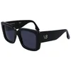 Image de Victoria Beckham VB653S 001 Black Sunglasses Woman Acetato, Modified Rectangle, 52