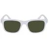 Image de Lacoste Boys' Sunglasses L3656S - Matte Crystal with Solid Green Lens