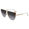 Image de Victoria Beckham VB239S 222 Blonde Havana Sunglasses Woman Metallo, Tea Cup, 63