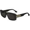 Image de Victoria Beckham VB669S 001 Black Sunglasses Woman Acetato, Modified Rectangle, 55