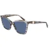 Image de Lunettes de Soleil LONGCHAMP LO742S 036 STRIPED GREY 54/18/140 Femme