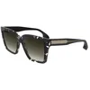 Image de VICTORIA BECKHAM lunettes, modèle VB672S, couleur noir havana, verre 57 mm, pont 15 mm