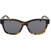Image de Dkny DK549S 281 Soft Tokyo Tortoise Sunglasses Woman Acetato, Cat Eye, 54