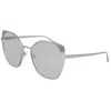 Image de Lunettes de Soleil LONGCHAMP LO175S 040 SILVER 56/18/140 Femme
