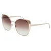 Image de Lunettes de Soleil LONGCHAMP LO175S 727 GOLD/GRADIENT BROWN 56/18/140 Femme