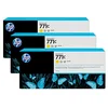 Image de HP 771C - 3er-Pack - Gelb - Original - Tintenpatrone - für DesignJet Z6200