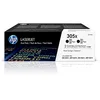 Image de HP 305X CE410XD Pack de 2 Toners Noirs Grandes capacités Authentiques Color LaserJet Pro M351 / M375 / M451 / M475