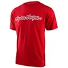 Image de Troy Lee Designs Men's Signature '22 S/S Shirts,Large,Red