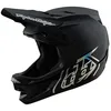 Image de Troy Lee Designs D4 Carbon Helm, Stealth Black, 2X