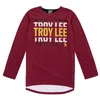 Image de Troy Lee Designs Ruckus 3/4 Jersey, Spun, oxblood, XL, 318593005