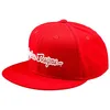 Image de Troy Lee Designs Flat Bill Snapback Cap, Signature, Team Red, One Size, 788917001