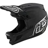 Image de Troy Lee Designs Casque pour Homme 139968014 D4 Carbon MIPS, Bleu Lowrider, L, Bleu, L