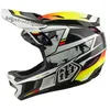 Image de Troy Lee Designs - Casque D4 Carbon ; doublé noir SM