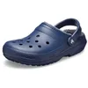 Image de Crocs Unisexe Adulte Classic Lined Clog Sabots, Navy/Charcoal, 42/43 EU