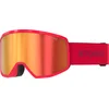 Image de Atomic Four HD Masque De Ski Blanc, Lunettes De Ski Aux Couleurs Contrastées, Lunettes De Snowboard Haute Qualité, Monture Live Fit, Grand Champ De Vision