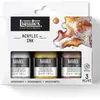 Image de Liquitex Professional Encre Acrylique Set 3X30ml Couleurs Iridescentes